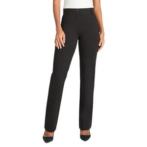 Betabrand Women’s‎ Classic Dress Pant Yoga Pant Work Office Black Size XL